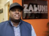 Laban Njuguna, Co-founder of the Zabuni Specialty Coffee Auction at its Nebraska offices